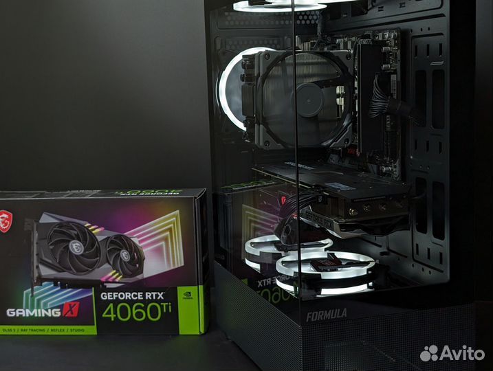 Игровой пк Ryzen 7 7700/RTX 4060Ti/32gb DDR5