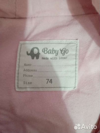 Комбинезон весна осень 74