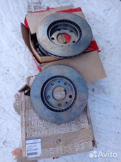 Тормозной диск передний без ESP для Nissan Terrano