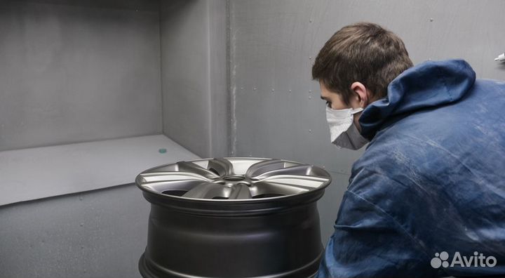 Покраска литых дисков