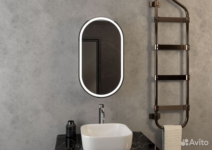 Зеркало шкаф в ванную