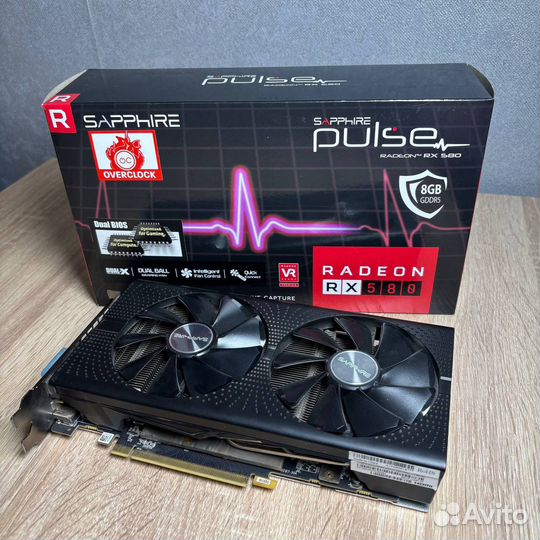 Видеокарта Sapphire RX 580 8gb