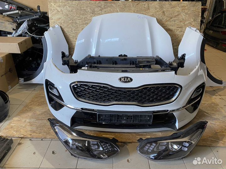 KIa Sportage 4 Морда ноускат передняя часть