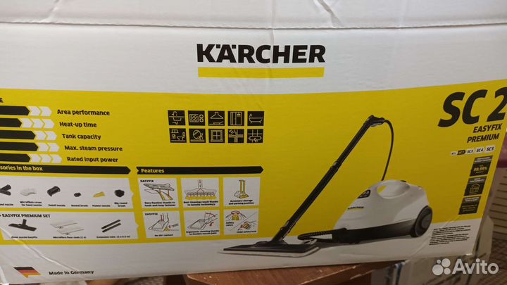 Парогенератор karcher sc 2