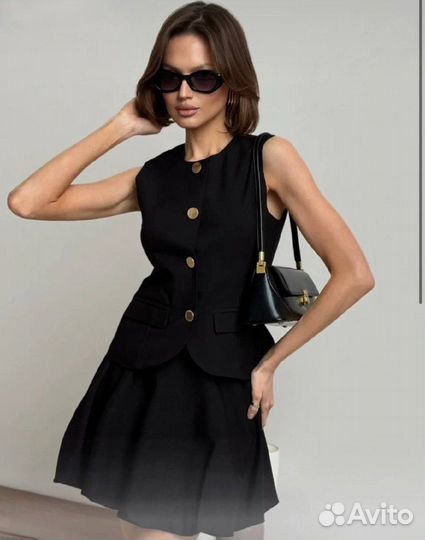 Костюм женский с юбкой болонь