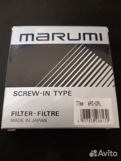 Светофильтр поляризационный 77мм. Marumi Circular