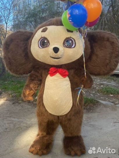 Поздравление от Мишки Тедди, Зайки и Чебурашки