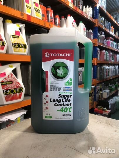 Антифриз Totachi Super LongLife Coolant Green 4кг