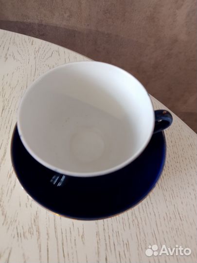 Чайная пара лфз, кобальт СССР