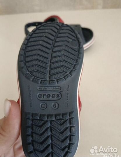 Сандалии crocs детские