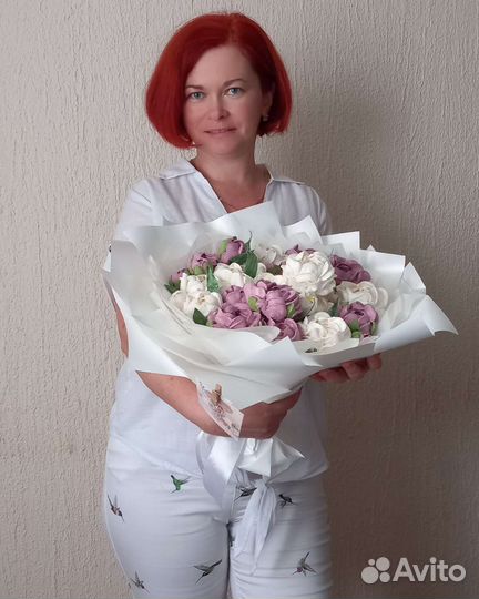 Зефирный букет