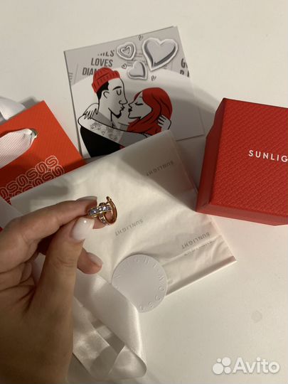 Серьги sunlight