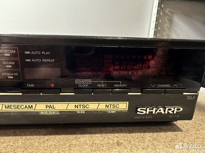 Видеомагнитофон sharp vc-779