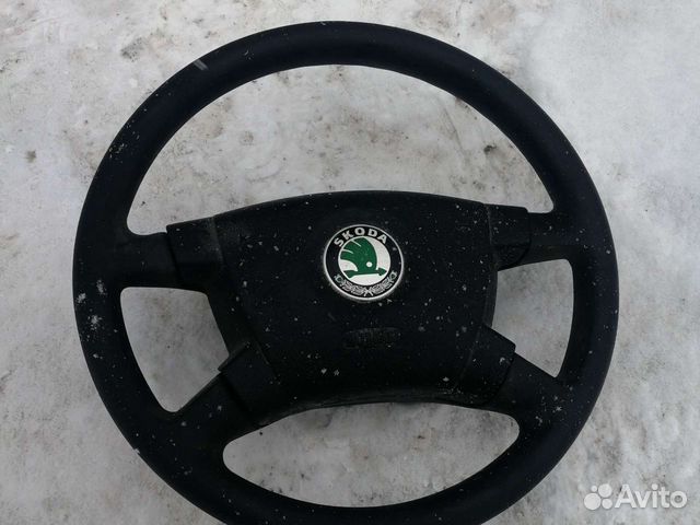 Руль с подушкой шкода фабия