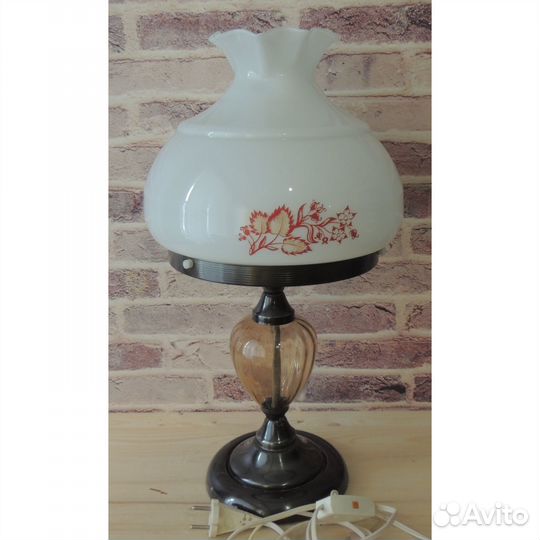 Советская электрическая настольная лампа СССР