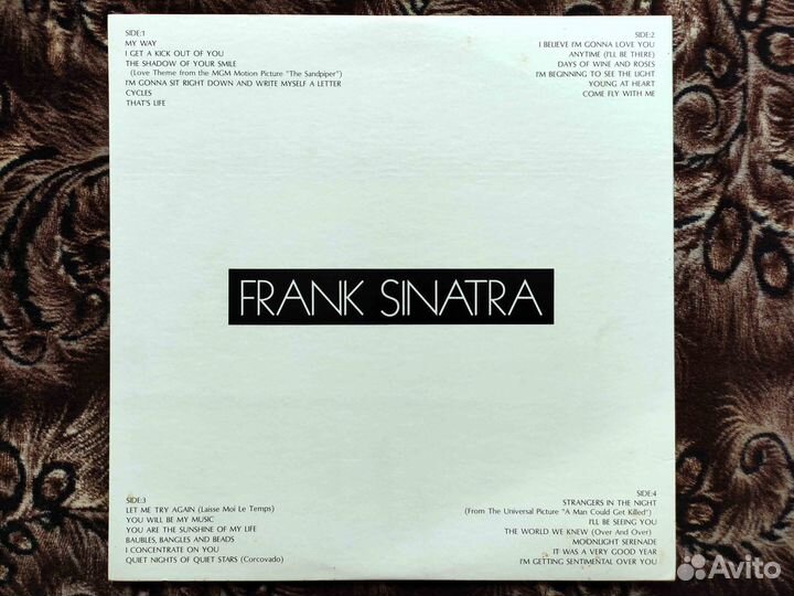 Frank Sinatra – Reprise – Japan 1979 OBI №1