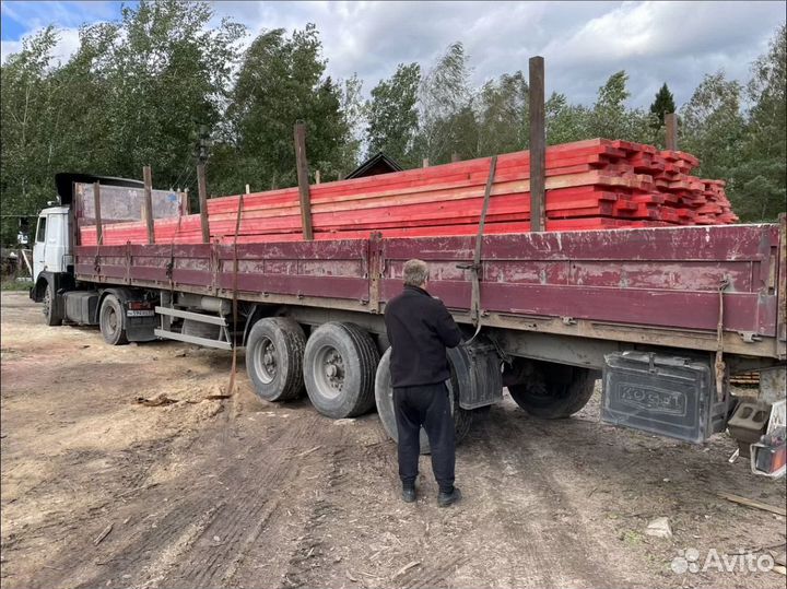 Обрезная доска сосна