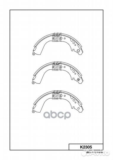 Колодки тормозные Toyota Hiace, Hilux 130,18#