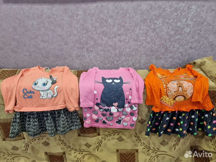 Платье для девочки 98-104