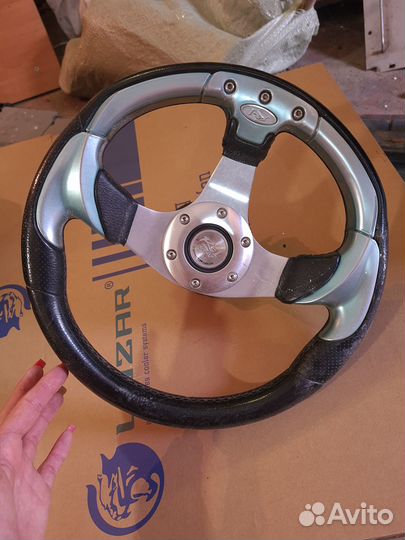 Спортивный руль на ваз