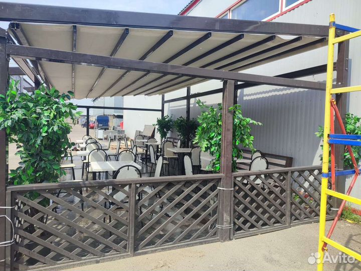 Биседка для кафе