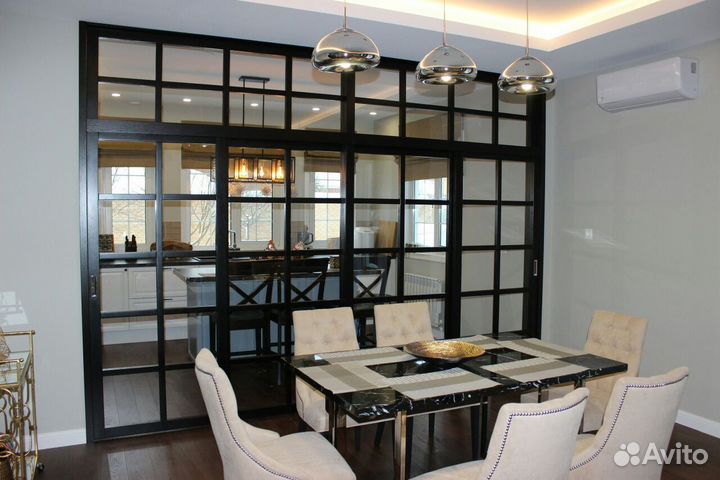 Мебель на заказ. Прегородка двери-купе на заказ. М