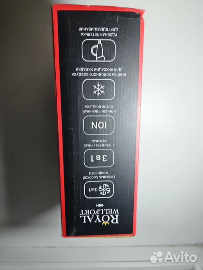 Фен royal wellfort новый