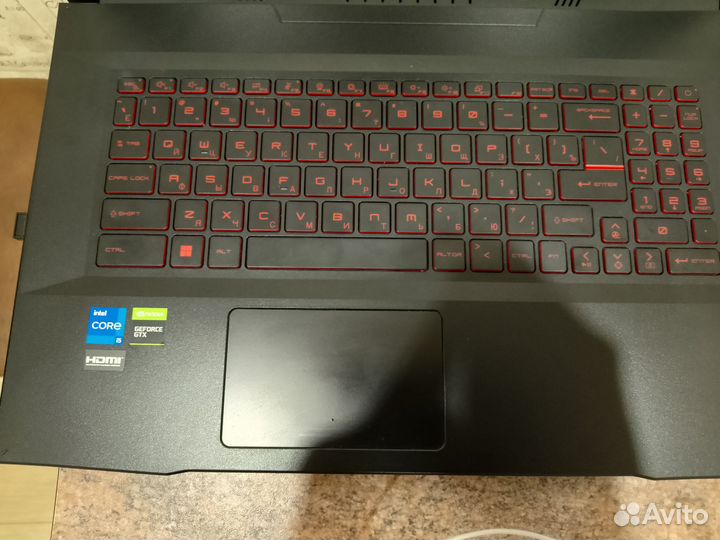 Ноутбук msi gf76 katana