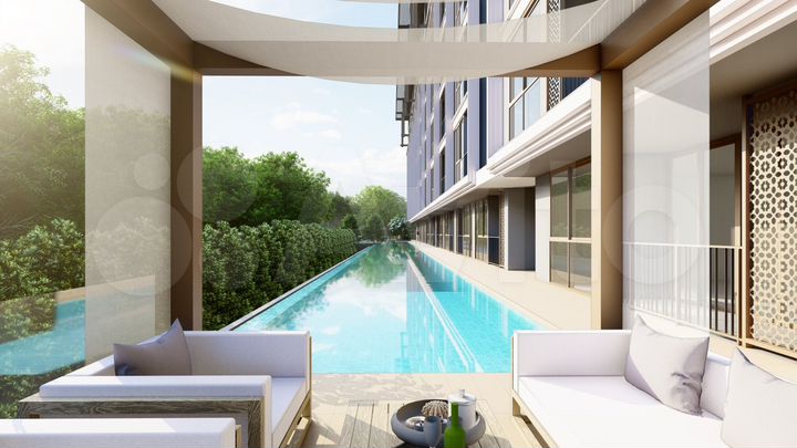 Квартира-студия, 36 м² (Таиланд)