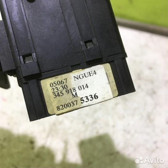 Переключатель стеклоочистителей Рено Логан