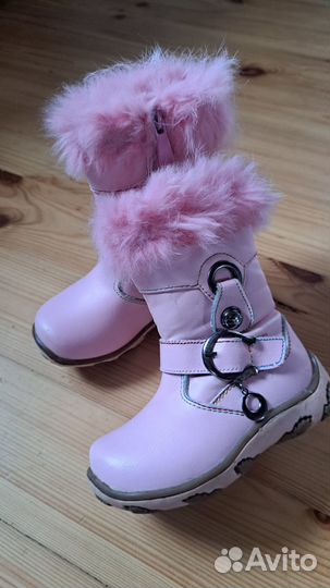 Ботинки зимние для девочки 24