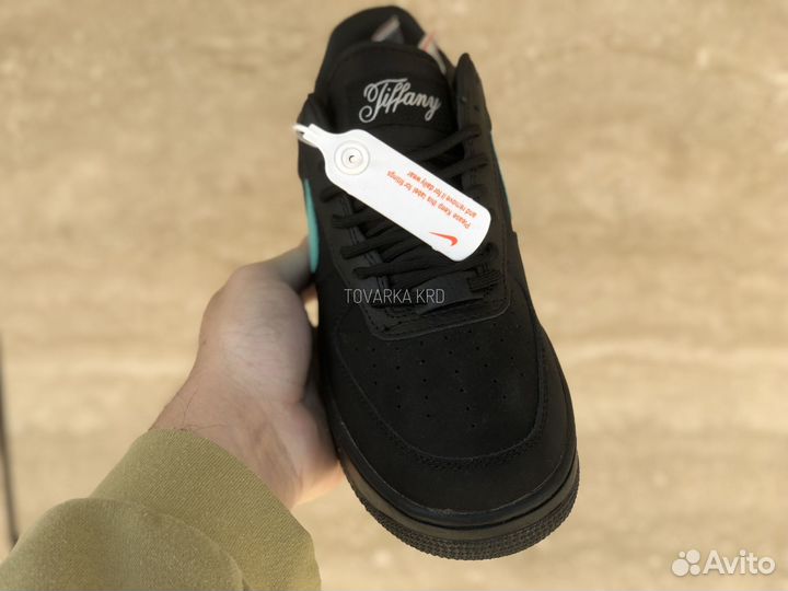 Кроссовки Nike Air Force 1 Low Tiffany Black