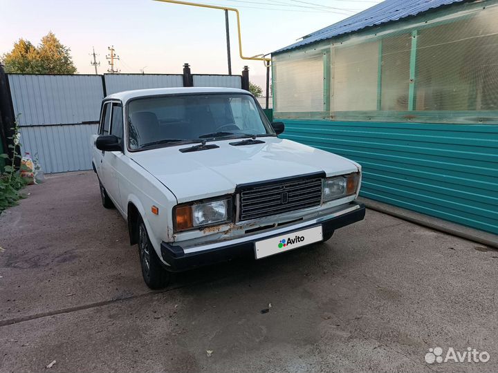 ВАЗ 2107 1.6 МТ, 2005, битый, 107 246 км