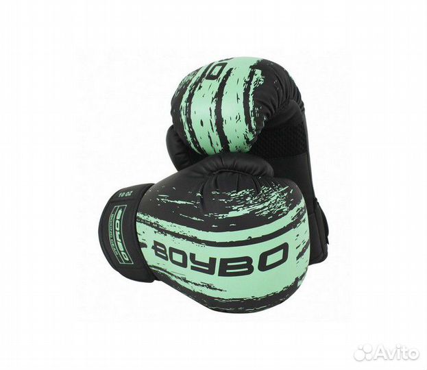 Перчатки боксерские Stain BGS322 Flex голуб 10 OZ