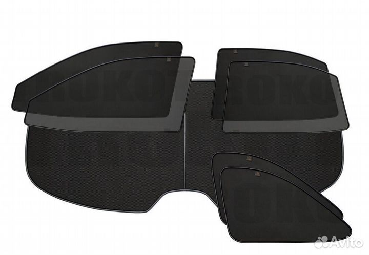 Автошторки Premium Toyota Wish (2003-2008) VAN