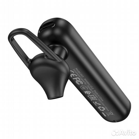 Bluetooth-гарнитура Hoco E63 черная