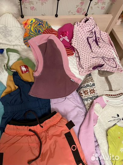 Пакет одежды на девочку 104 110