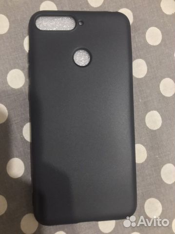 Чехол новый черный Honor 7C 5.7