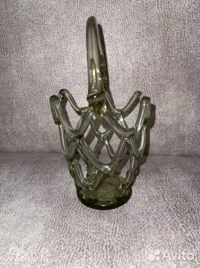 Конфетница стекло СССР