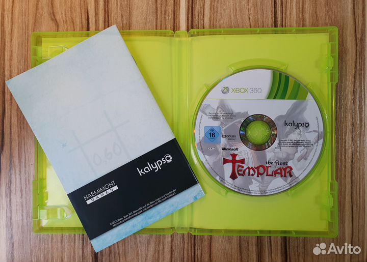 Xbox 360 / Xbox one The First Templar. Рус. Субтит