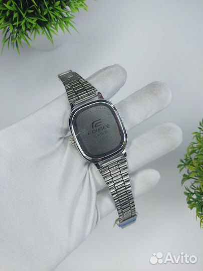 Часы Casio quarty серебро