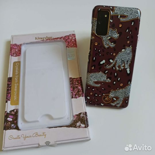 Чехол для телефона galaxy s20 Kingxbar с Swarovski