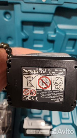 Новый акк-й шуруповёрт Makita DF347DWE оригинал