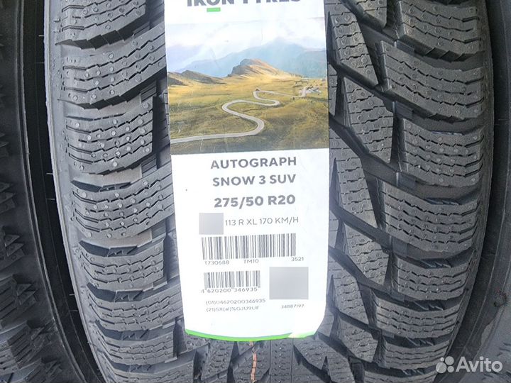 Ikon Tyres Autograph Snow 3 SUV 275/50 R20