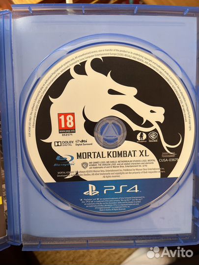 Мортал комбат xl ps4