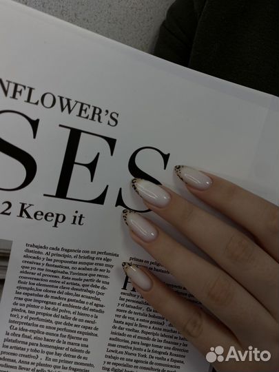 Маникюр с покрытием гель лак