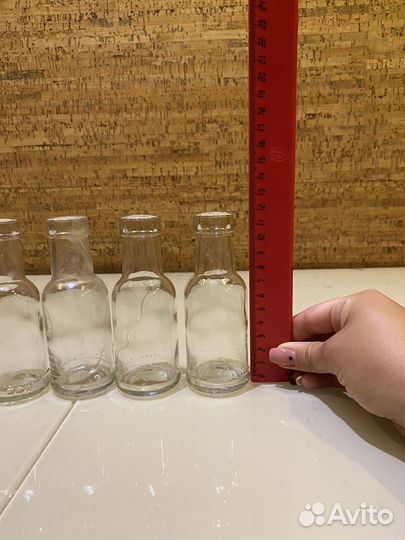 Бутылки стеклянные 0,1л