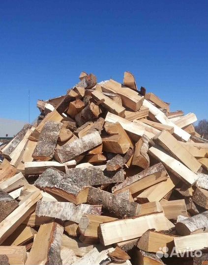 Дрова колотые ольха