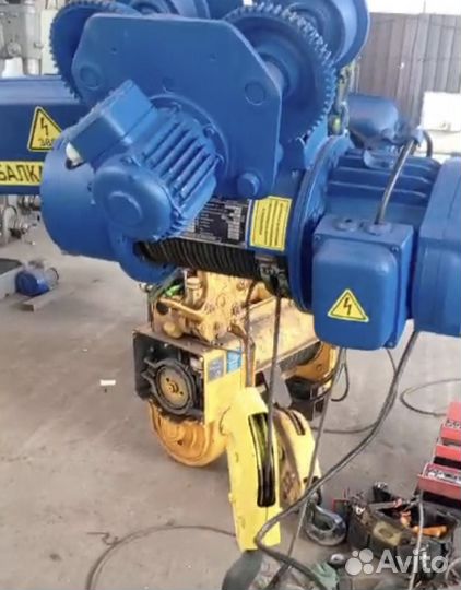 Тельфер таль болгарский электрическый г/п 0,5т и 1