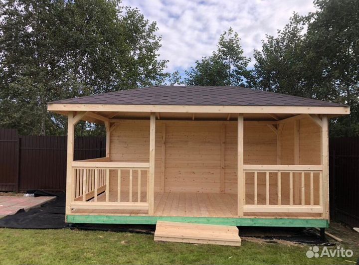 Беседка под ключ